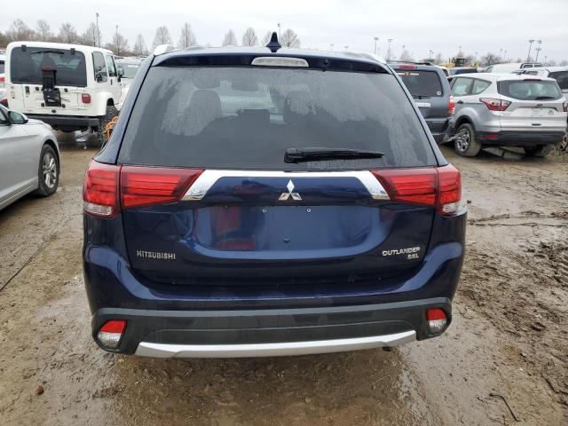 JA4AZ3A33HZ019616 - 2017 MITSUBISHI OUTLANDER SE BLUE photo 6