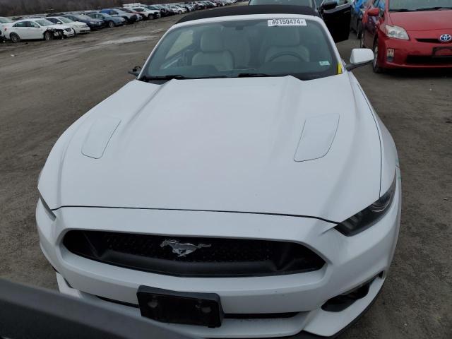 1FATP8FF1H5331466 - 2017 FORD MUSTANG GT WHITE photo 5