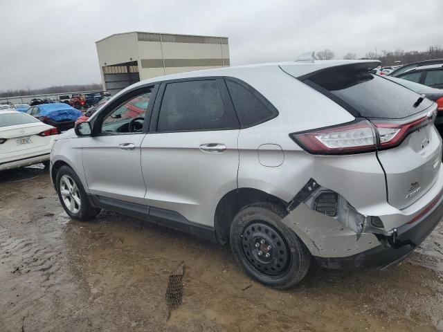 2FMTK3G93FBB45274 - 2015 FORD EDGE SE SILVER photo 2