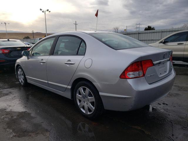 19XFA1F55AE059988 - 2010 HONDA CIVIC LX SILVER photo 2