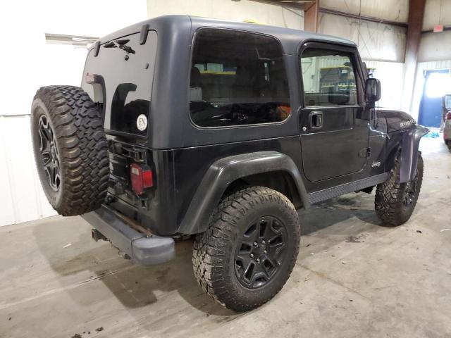 1J4FA69S13P321386 - 2003 JEEP WRANGLER / RUBICON BLACK photo 3