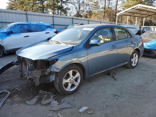 5YFBU4EE5CP044692 - 2012 TOYOTA COROLLA BASE TEAL photo 1