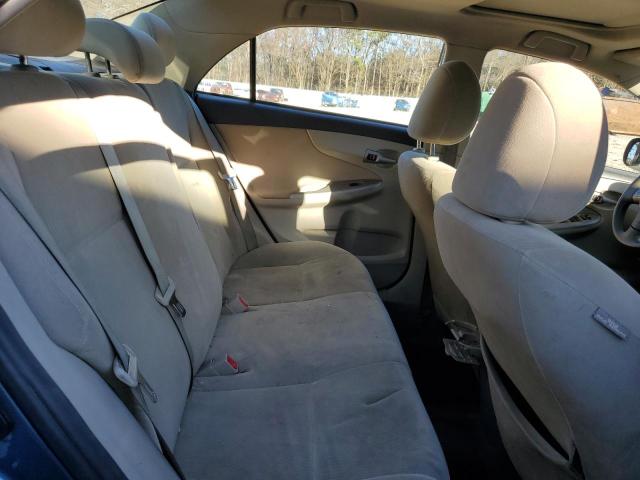 5YFBU4EE5CP044692 - 2012 TOYOTA COROLLA BASE TEAL photo 10