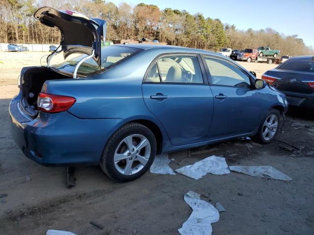 5YFBU4EE5CP044692 - 2012 TOYOTA COROLLA BASE TEAL photo 3