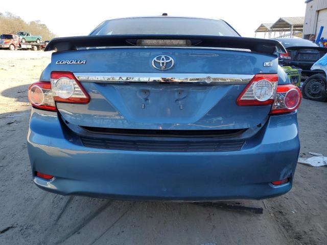 5YFBU4EE5CP044692 - 2012 TOYOTA COROLLA BASE TEAL photo 6