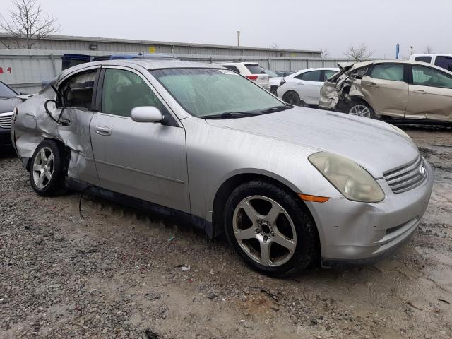 JNKCV51E34M617265 - 2004 INFINITI G35 SILVER photo 4