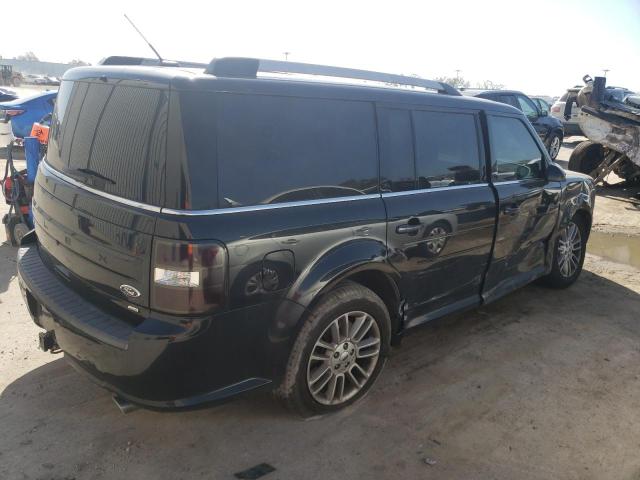 2FMHK6C84DBD33397 - 2013 FORD FLEX SEL BLACK photo 3