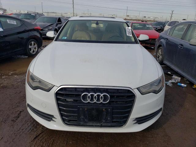 WAUGFAFCXFN020303 - 2015 AUDI A6 PREMIUM PLUS WHITE photo 5