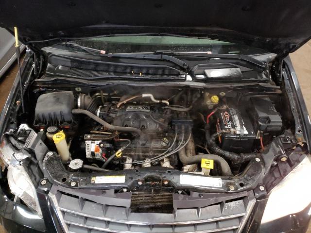 2A8HR54119R522334 - 2009 CHRYSLER TOWN & COU TOURING შავი ფოტო 12