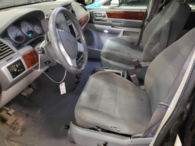 2A8HR54119R522334 - 2009 CHRYSLER TOWN & COU TOURING შავი ფოტო 7