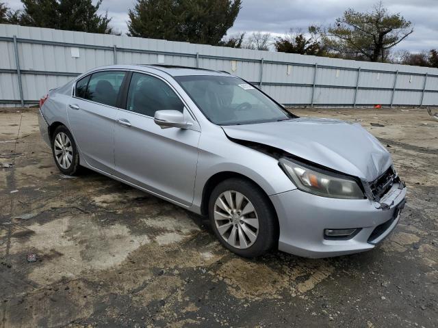 1HGCR2F85DA065990 - 2013 HONDA ACCORD EXL SILVER photo 4