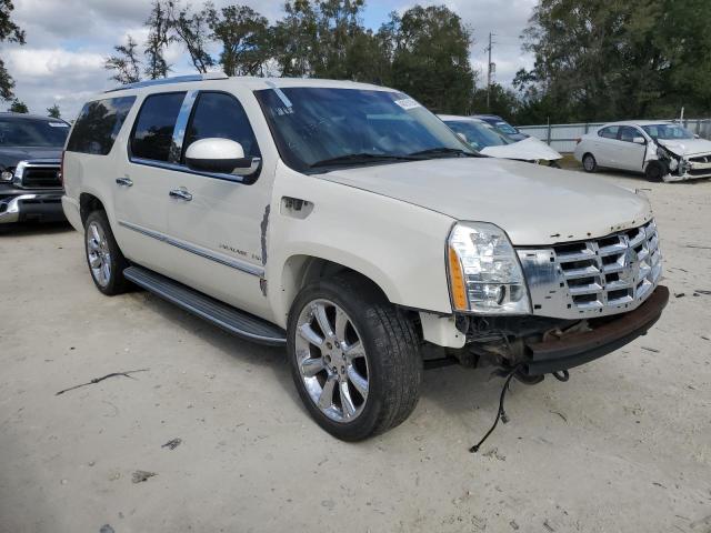 1GYS3HEF2ER186195 - 2014 CADILLAC ESCALADE ESV LUXURY WHITE photo 4