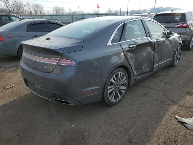 3LN6L5F97HR631940 - 2017 LINCOLN MKZ RESERVE ნაცრისფერი ფოტო 3