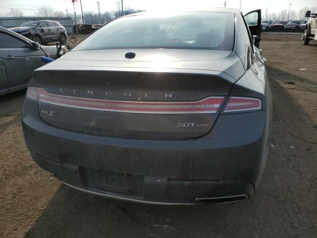 3LN6L5F97HR631940 - 2017 LINCOLN MKZ RESERVE GRAY photo 6