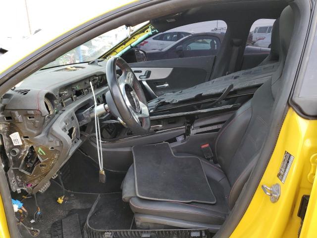 WDD5J4HB7LN070768 - 2020 MERCEDES-BENZ CLA 250 4MATIC YELLOW photo 7