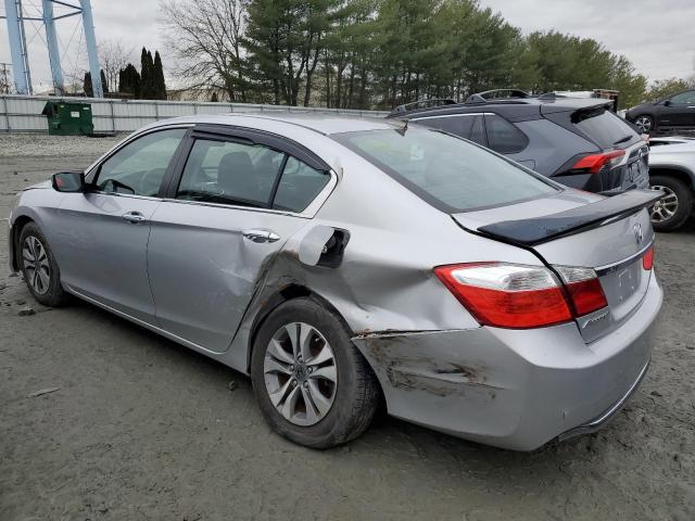 1HGCR2F36DA013353 - 2013 HONDA ACCORD LX SILVER photo 2