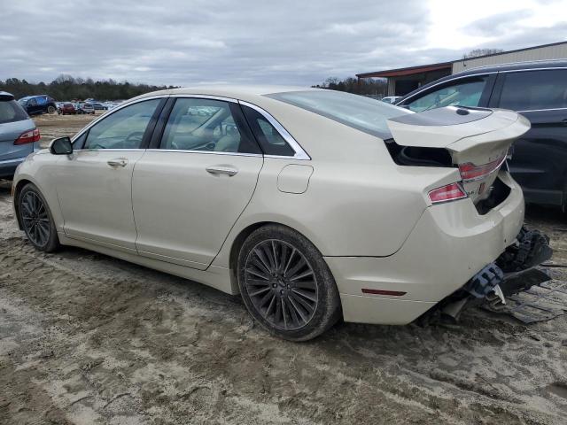 3LN6L2LU6FR626474 - 2015 LINCOLN MKZ HYBRID CREAM photo 2