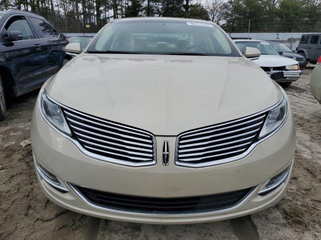 3LN6L2LU6FR626474 - 2015 LINCOLN MKZ HYBRID CREAM photo 5