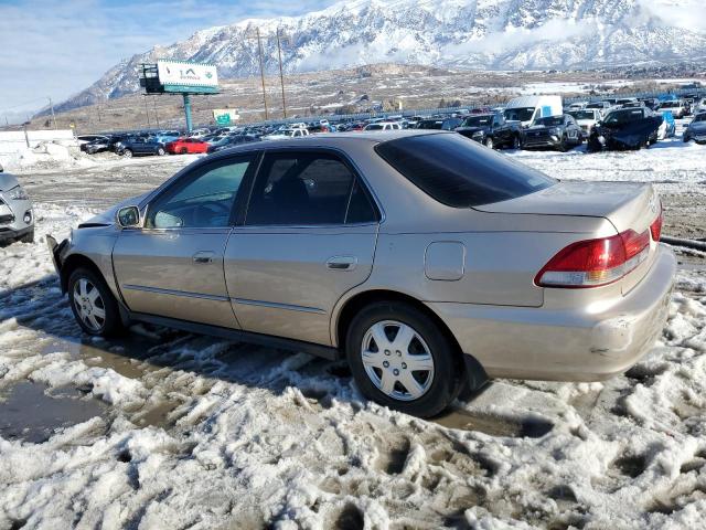 1HGCG56471A137403 - 2001 HONDA ACCORD LX BEIGE photo 2