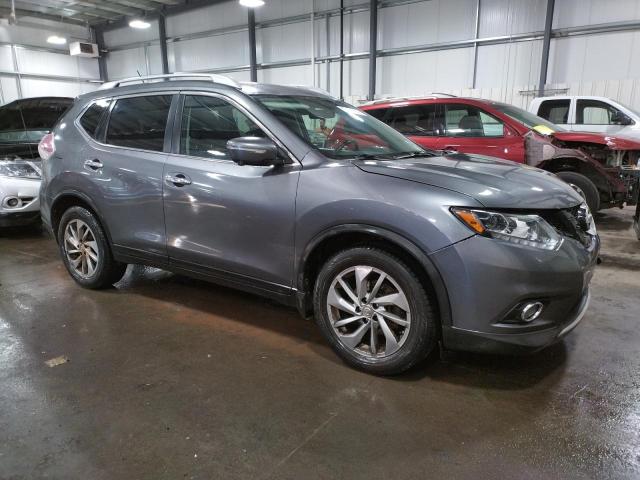 5N1AT2MV4FC775286 - 2015 NISSAN ROGUE S GRAY photo 4