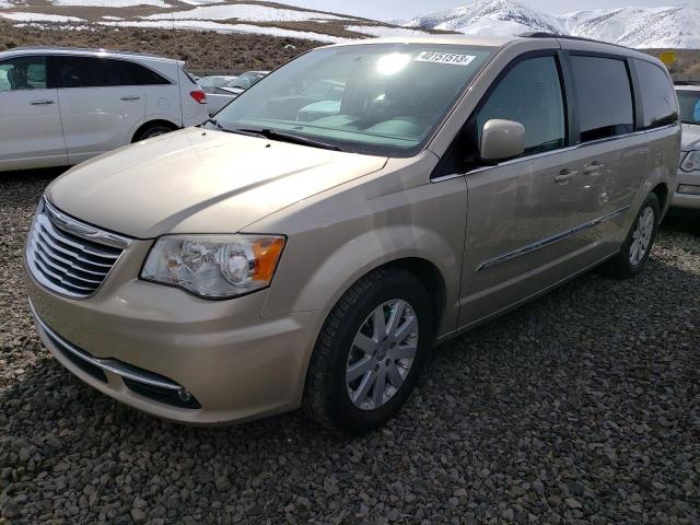 2C4RC1BG5ER221296 - 2014 CHRYSLER TOWN & COU TOURING 金色 照片 1