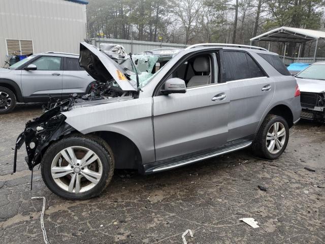 4JGDA5HB0DA197460 - 2013 MERCEDES-BENZ ML 350 4MATIC SILVER photo 1