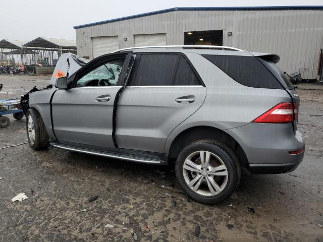 4JGDA5HB0DA197460 - 2013 MERCEDES-BENZ ML 350 4MATIC SILVER photo 2