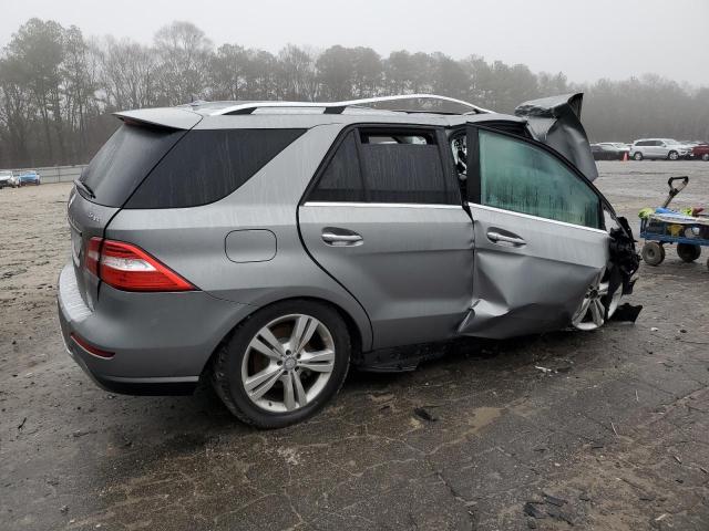 4JGDA5HB0DA197460 - 2013 MERCEDES-BENZ ML 350 4MATIC SILVER photo 3