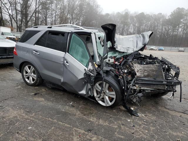 4JGDA5HB0DA197460 - 2013 MERCEDES-BENZ ML 350 4MATIC SILVER photo 4