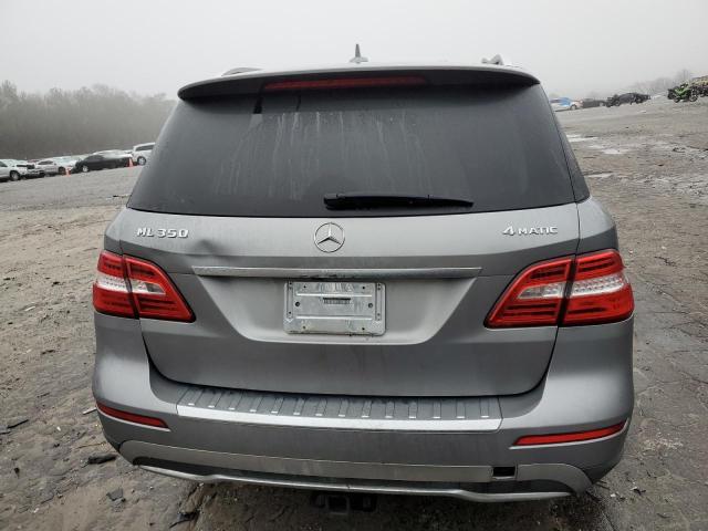 4JGDA5HB0DA197460 - 2013 MERCEDES-BENZ ML 350 4MATIC SILVER photo 6