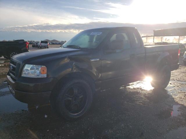 1FTRF12205NA09687 - 2005 FORD F150 GRAY photo 1