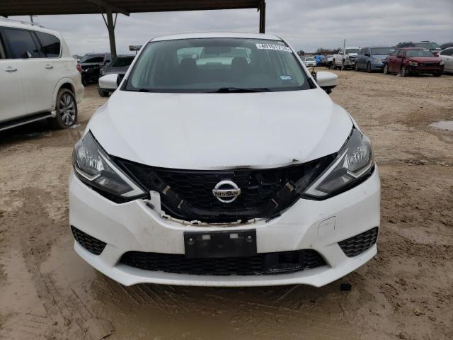 3N1AB7AP6KY409358 - 2019 NISSAN SENTRA S WHITE photo 5