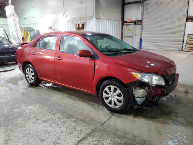 JTDBL40E599069908 - 2009 TOYOTA COROLLA BASE RED photo 4