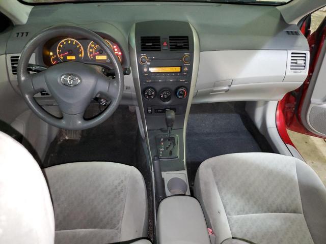 JTDBL40E599069908 - 2009 TOYOTA COROLLA BASE RED photo 8
