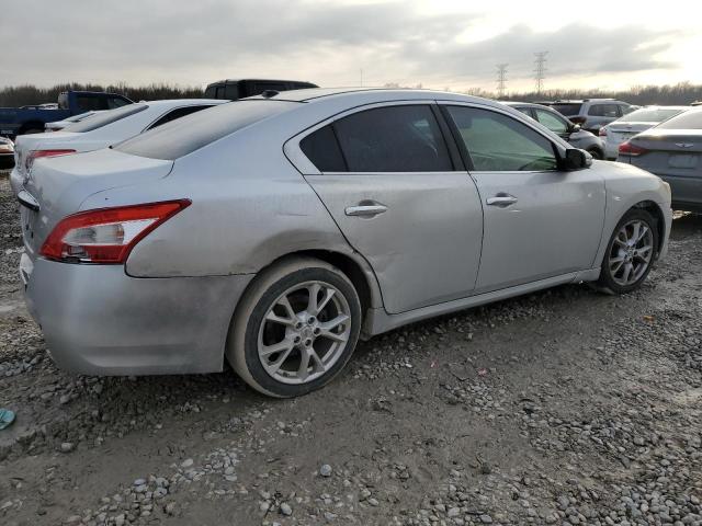 1N4AA5AP4CC828264 - 2012 NISSAN MAXIMA S SILVER photo 3