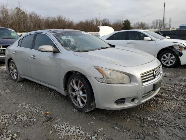 1N4AA5AP4CC828264 - 2012 NISSAN MAXIMA S SILVER photo 4