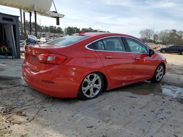 1G1BF5SM8J7207659 - 2018 CHEVROLET CRUZE PREMIER RED photo 3