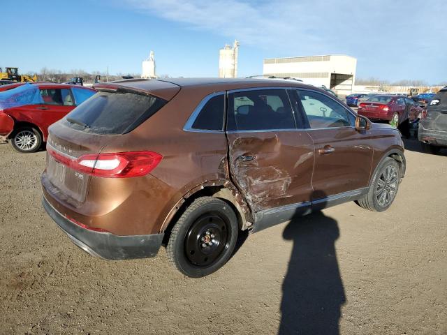 2LMPJ9JP4GBL87348 - 2016 LINCOLN MKX BLACK LABEL ORANGE photo 3