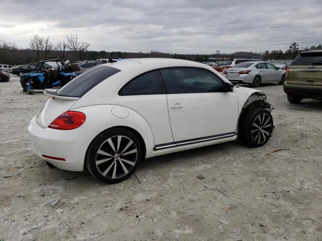 3VWVA7AT2CM662598 - 2012 VOLKSWAGEN BEETLE TURBO WHITE photo 3