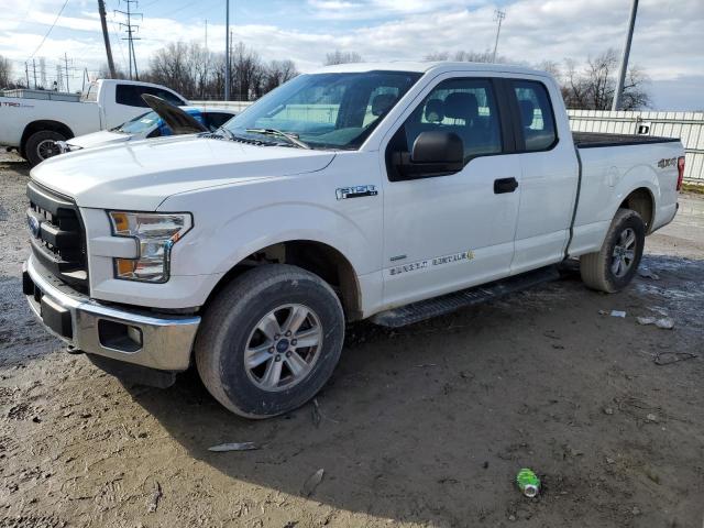 1FTEX1EP3FFC07839 - 2015 FORD F150 SUPER CAB WHITE photo 1