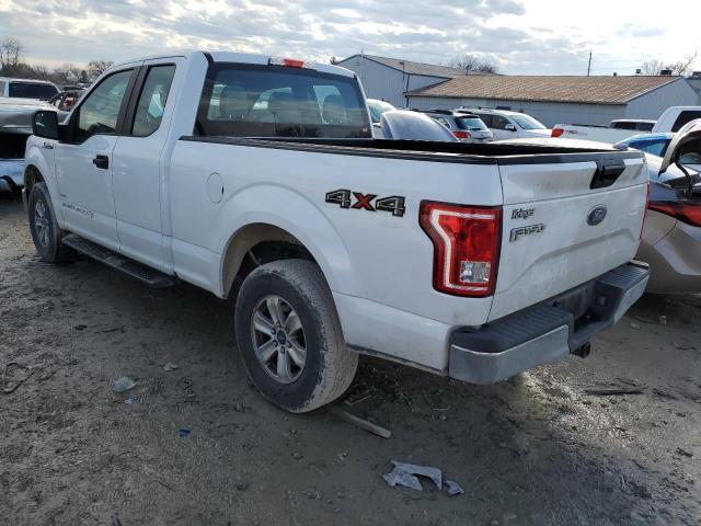 1FTEX1EP3FFC07839 - 2015 FORD F150 SUPER CAB WHITE photo 2