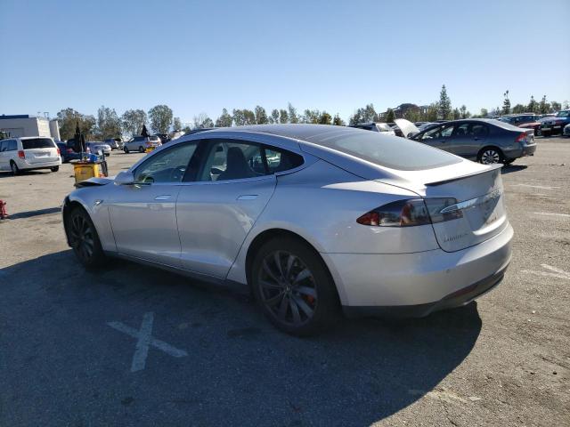 5YJSA1H17EFP29369 - 2014 TESLA MODEL S Gümüş foto 2