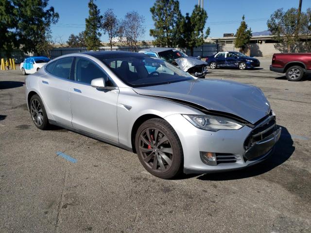 5YJSA1H17EFP29369 - 2014 TESLA MODEL S Gümüş foto 4