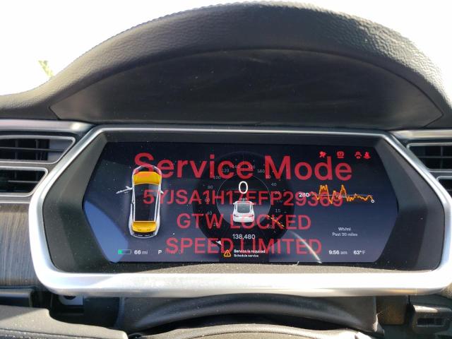 5YJSA1H17EFP29369 - 2014 TESLA MODEL S Gümüş foto 9