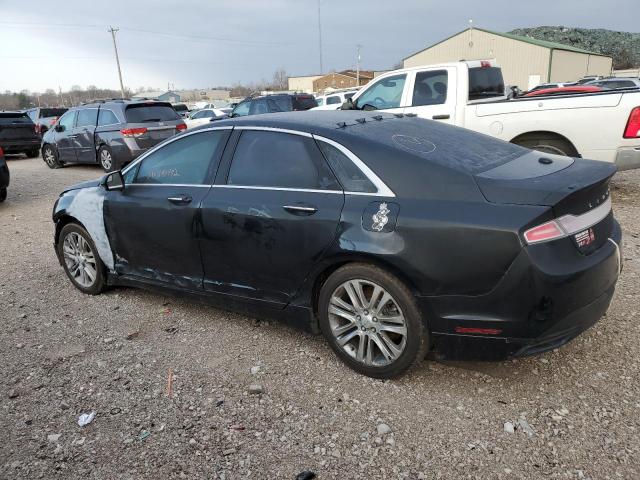 3LN6L2G98DR817784 - 2013 LINCOLN MKZ BLACK photo 2