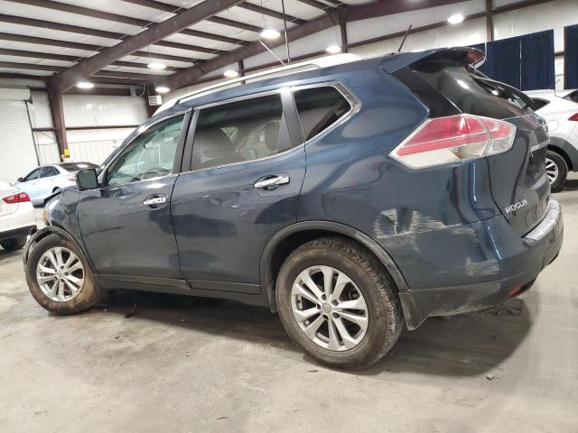 5N1AT2MT5GC910792 - 2016 NISSAN ROGUE S BLUE photo 2