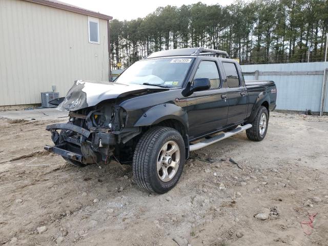 1N6MD29Y92C333273 - 2002 NISSAN FRONTIER CREW CAB SC BLACK photo 1