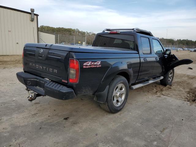 1N6MD29Y92C333273 - 2002 NISSAN FRONTIER CREW CAB SC BLACK photo 3