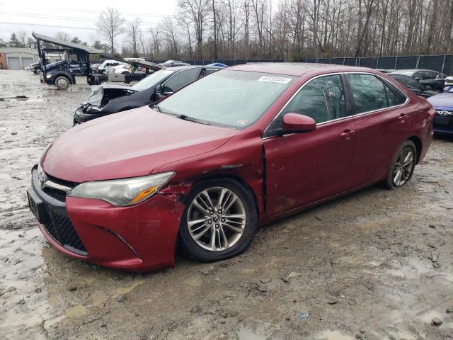 4T1BF1FK1GU568715 - 2016 TOYOTA CAMRY LE RED photo 1