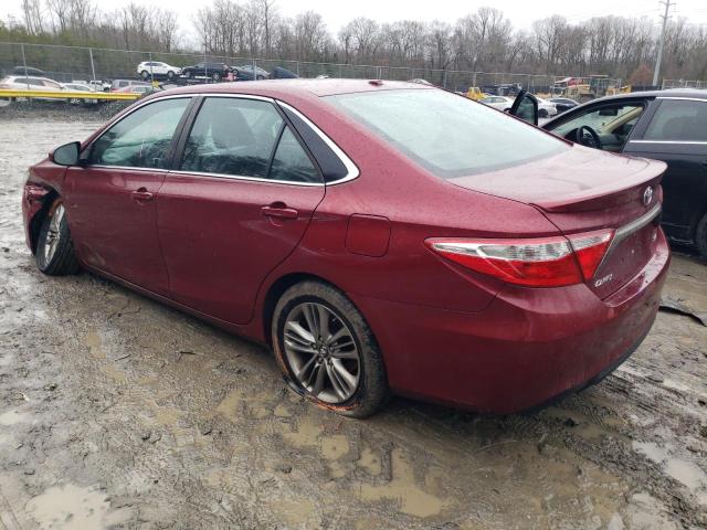 4T1BF1FK1GU568715 - 2016 TOYOTA CAMRY LE RED photo 2